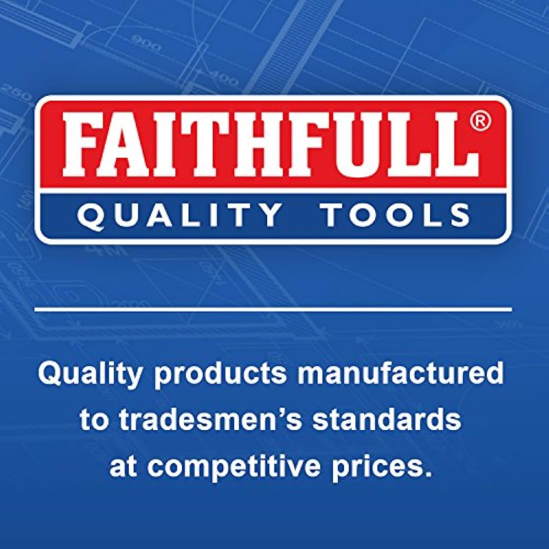 Faithfull Metal Barn Tool Box – 484mm Heavy-Duty Storage Organizer