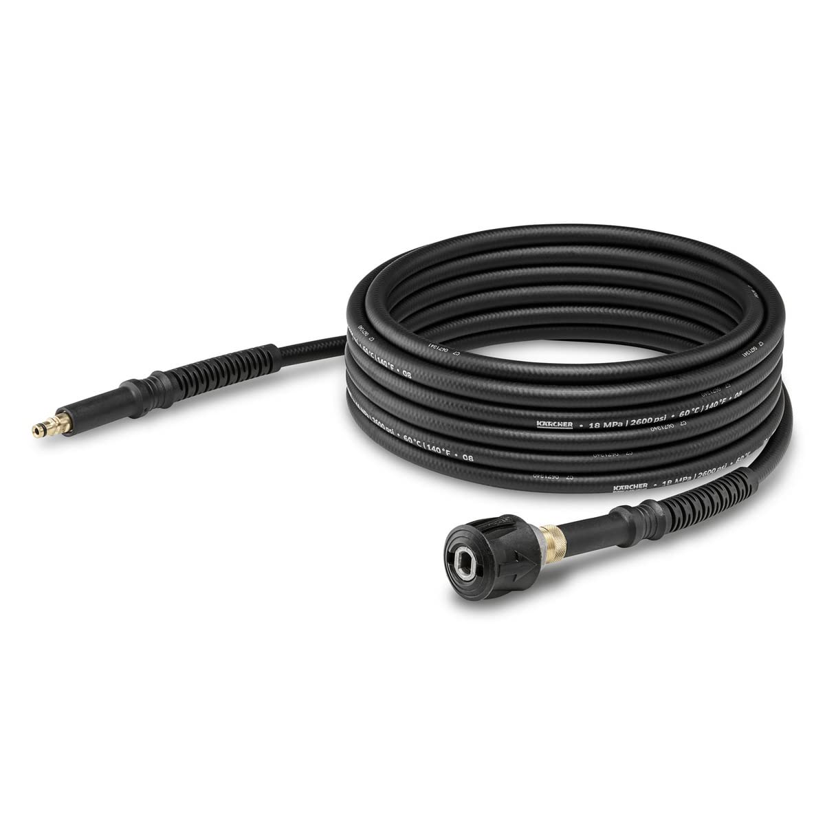 Karcher K3-K7 10m High Pressure Extension Hose - Black Textile Braided