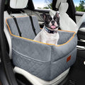 HEGGCOOE Memory Foam Dog Car Seat – Washable Booster Seat for Dogs to 35lbs