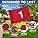 KINGTOP Miniature Golf Flagstick Set - 4-Pack Portable Putting Green Flags