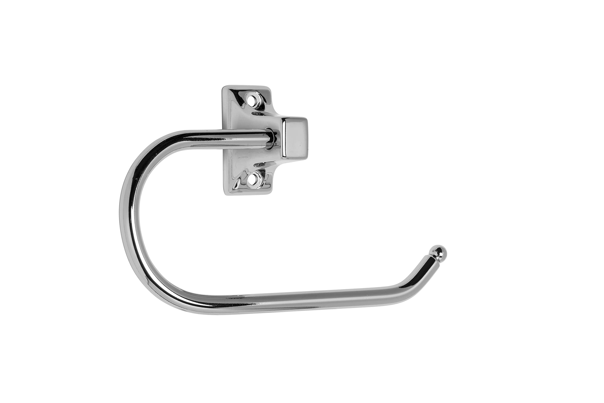 Croydex Sutton Toilet Roll Holder – Chrome Zinc Alloy Wall Mounted