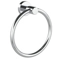 WZRUA Chrome Towel Ring - SUS304 Stainless Steel Wall Mounted Holder