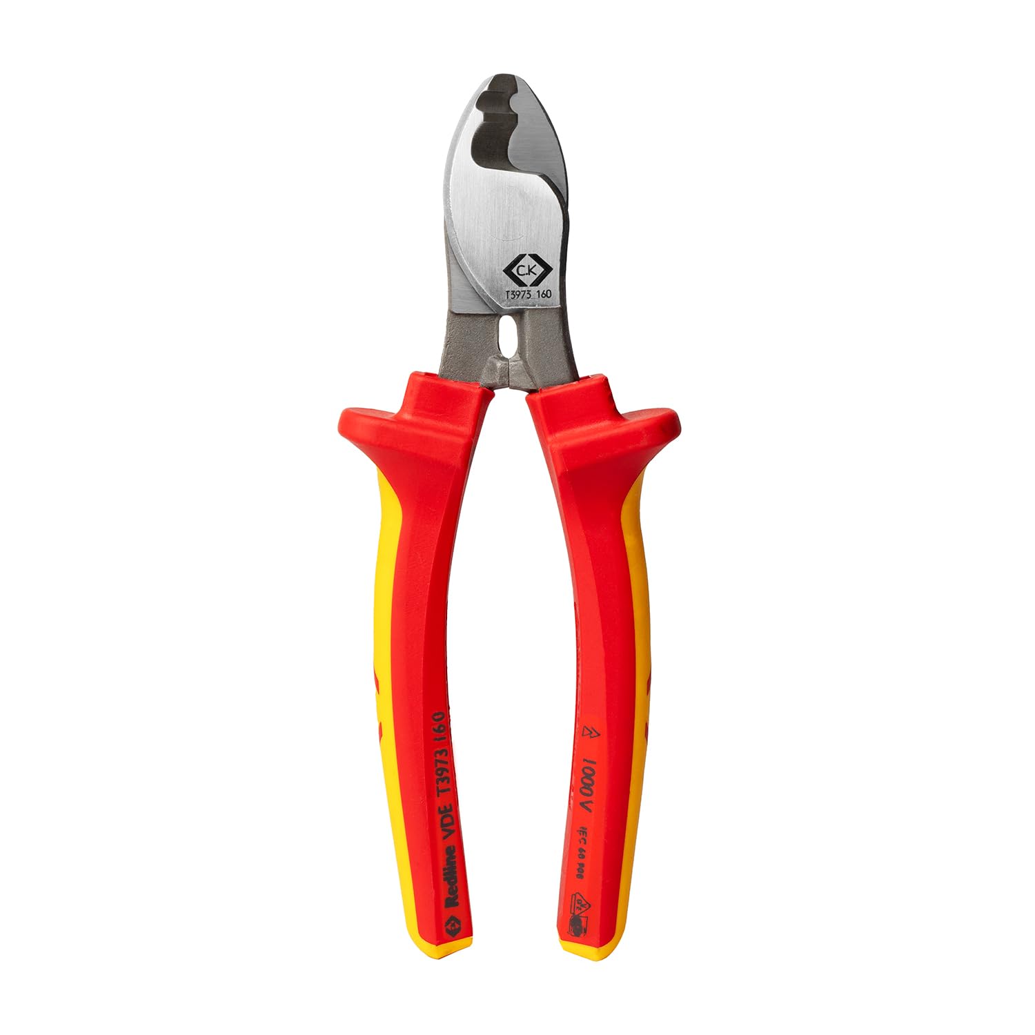 C.K Redline VDE Cable Cutters 160mm | Insulated Wire Stripper Tool