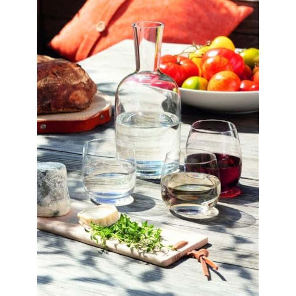 LSA International Borough Glass Tumblers – 300ml Clear Set of 4