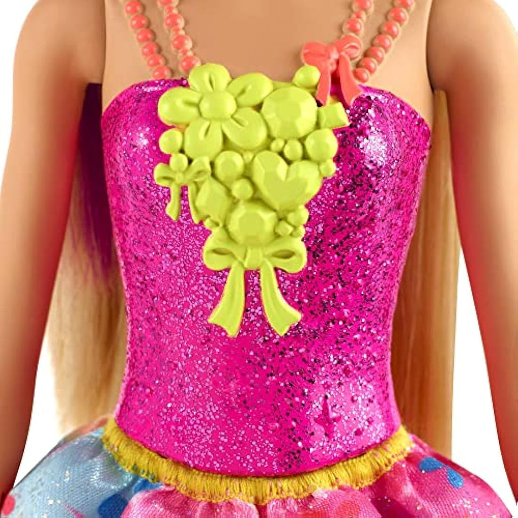 Barbie Dreamtopia Princess Doll – 12-Inch Blonde with Purple Hair
