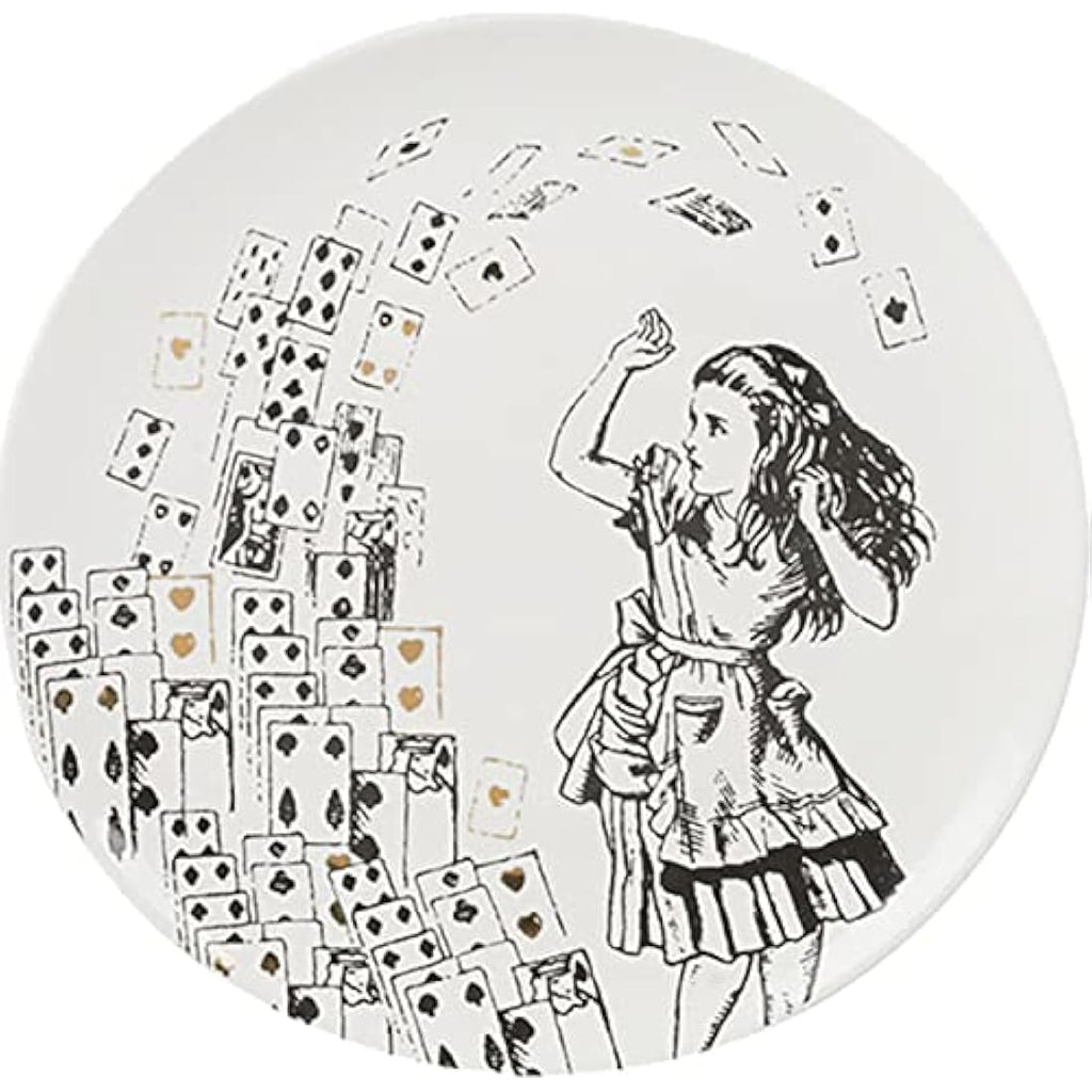 V&A Alice in Wonderland Fine China Side Plates, 20.5cm, Set of 4