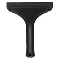 sourcing map 6 Inch Shower Squeegee for Glass Doors, All-Purpose Bath Squeegee with Handle for Bathroom Window Mirror Car Glass, Black/Black