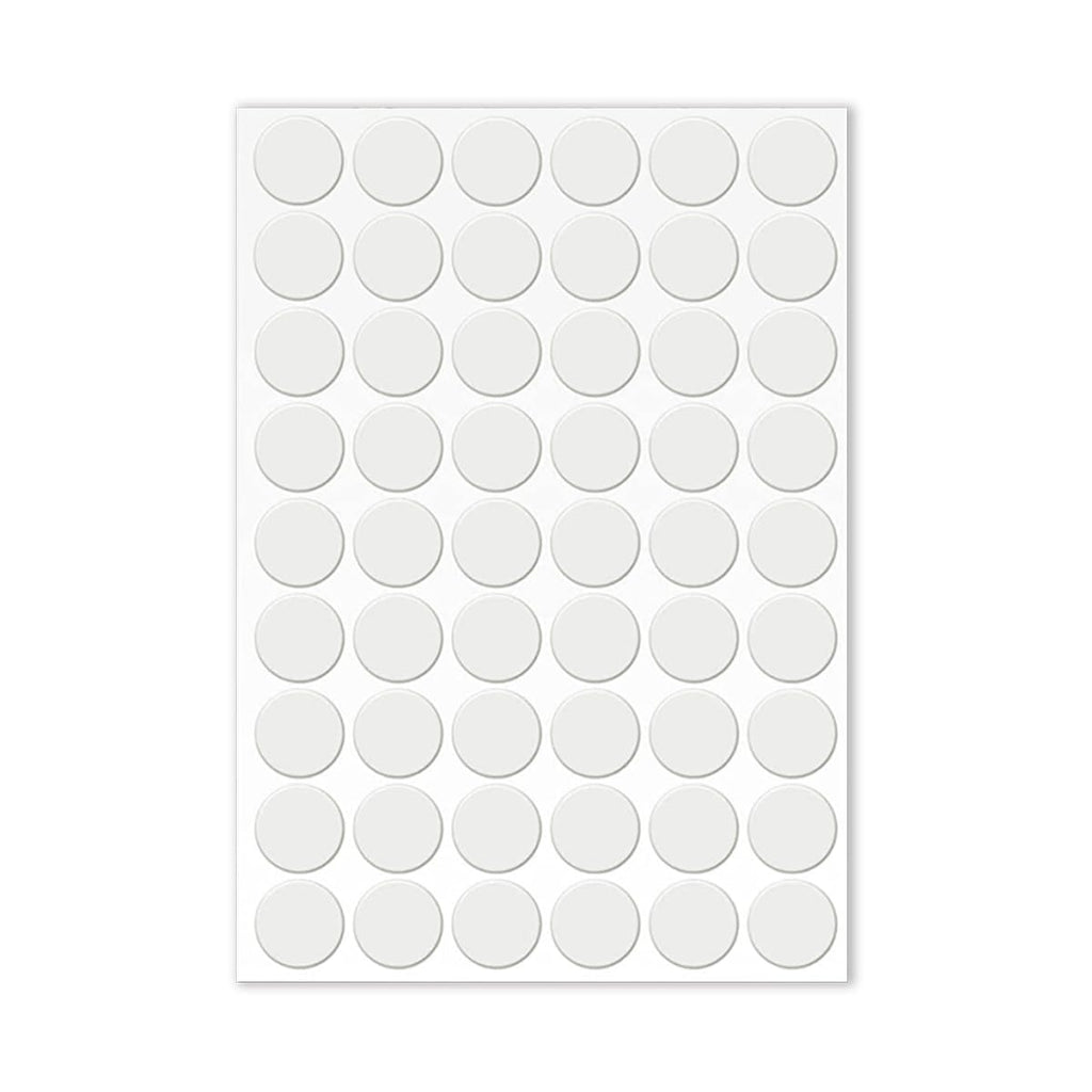 LICQIC Screw Hole Covers, 54 Pcs 21 mm, White - image 1