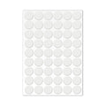 LICQIC Screw Hole Covers, 54 Pcs 21 mm, White - image 1