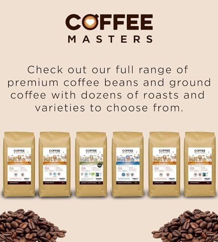 Coffee Masters All Day Blend Espresso Beans - Medium Roast 4x1kg