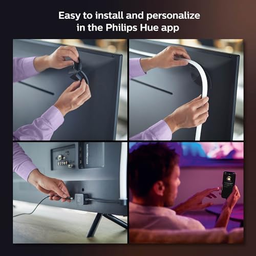 Philips Hue Play Gradient Lightstrip for 65-70 Inch TV – Smart LED