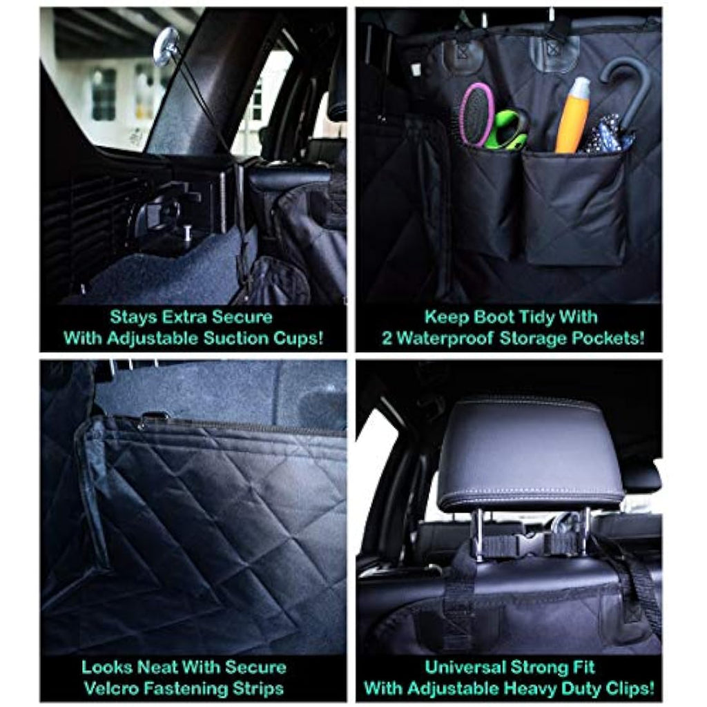 Paws Loving Dog Car Boot Protector | Heavy Duty Waterproof SUV Liner
