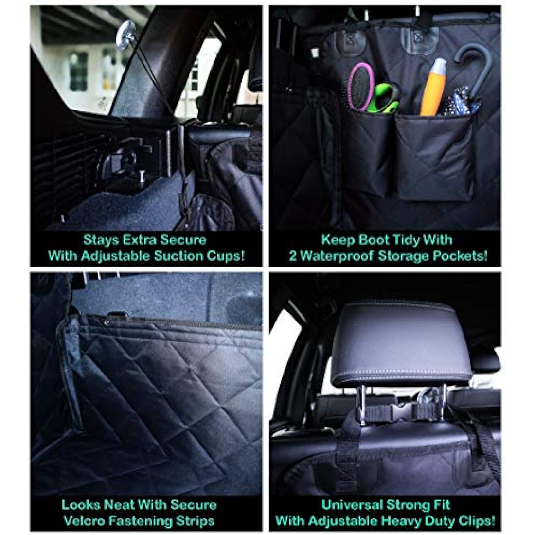 Paws Loving Dog Car Boot Protector | Heavy Duty Waterproof SUV Liner