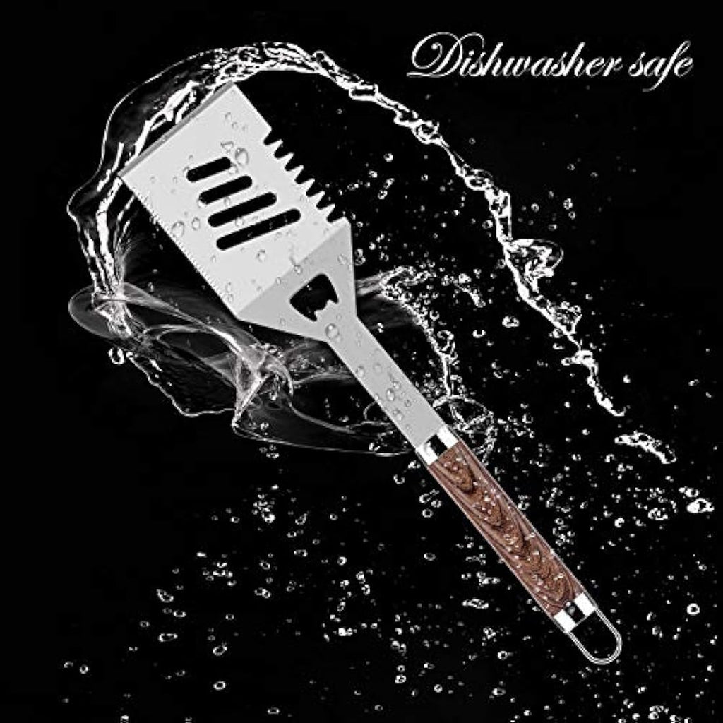 ROMANTICIST 29pcs BBQ Grill Tool Set | Stainless Steel Utensils with Case