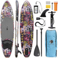 iBOARD Inflatable Stand Up Paddle Board – 11' x 32" x 6" SUP with Accessories