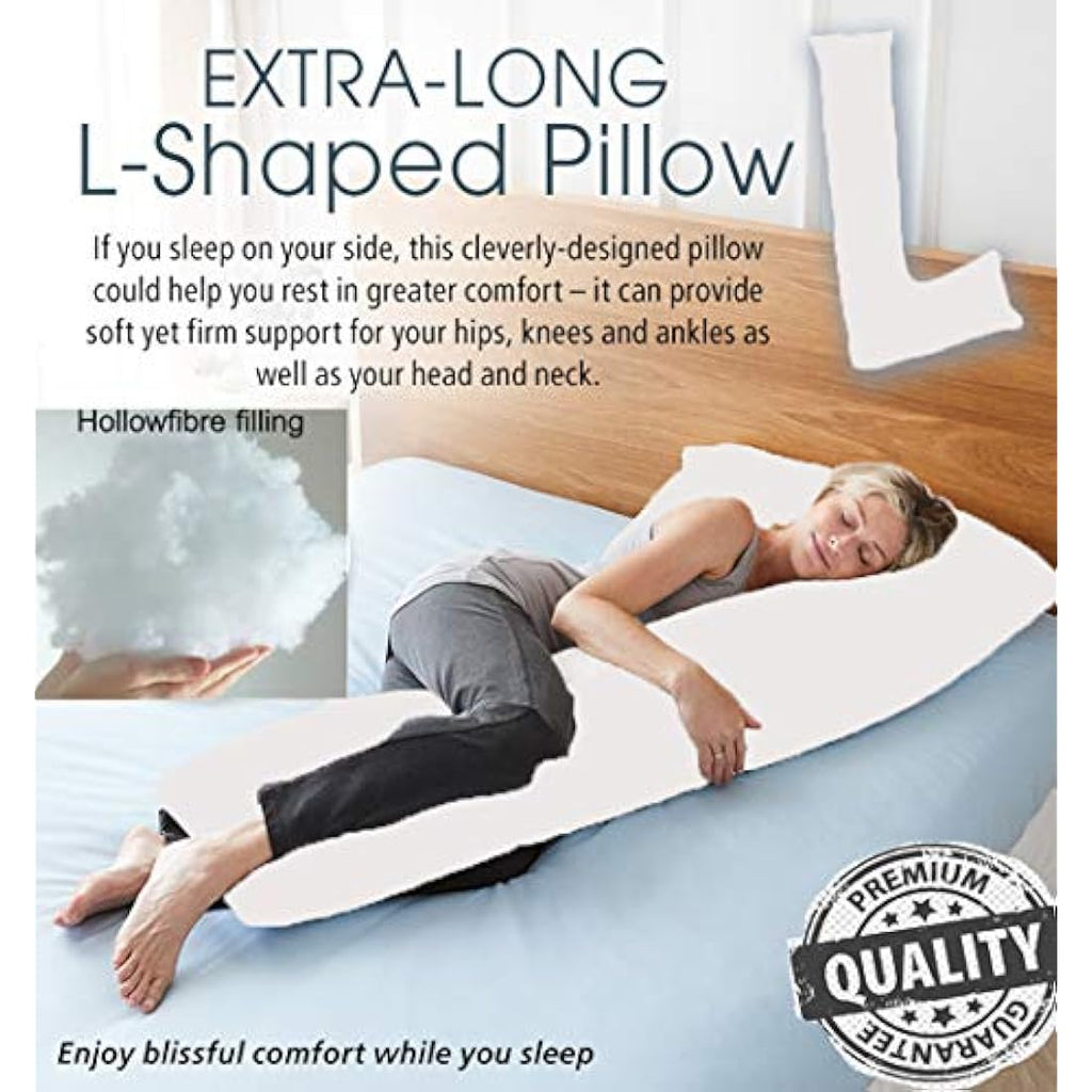 L-Shape Pregnancy Pillow - Orthopaedic Maternity Support