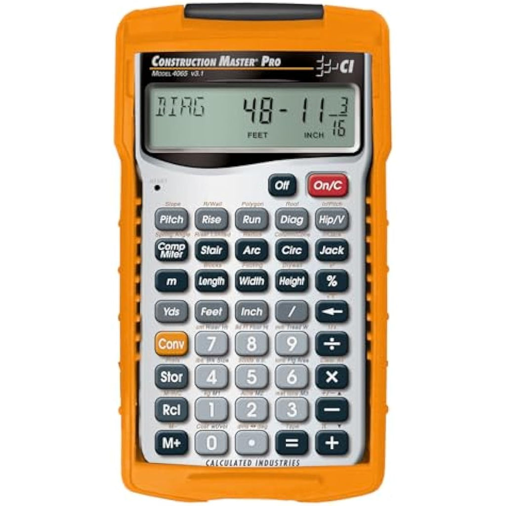 Calculated Industries 4065 Construction Master Pro Calculator – Silver
