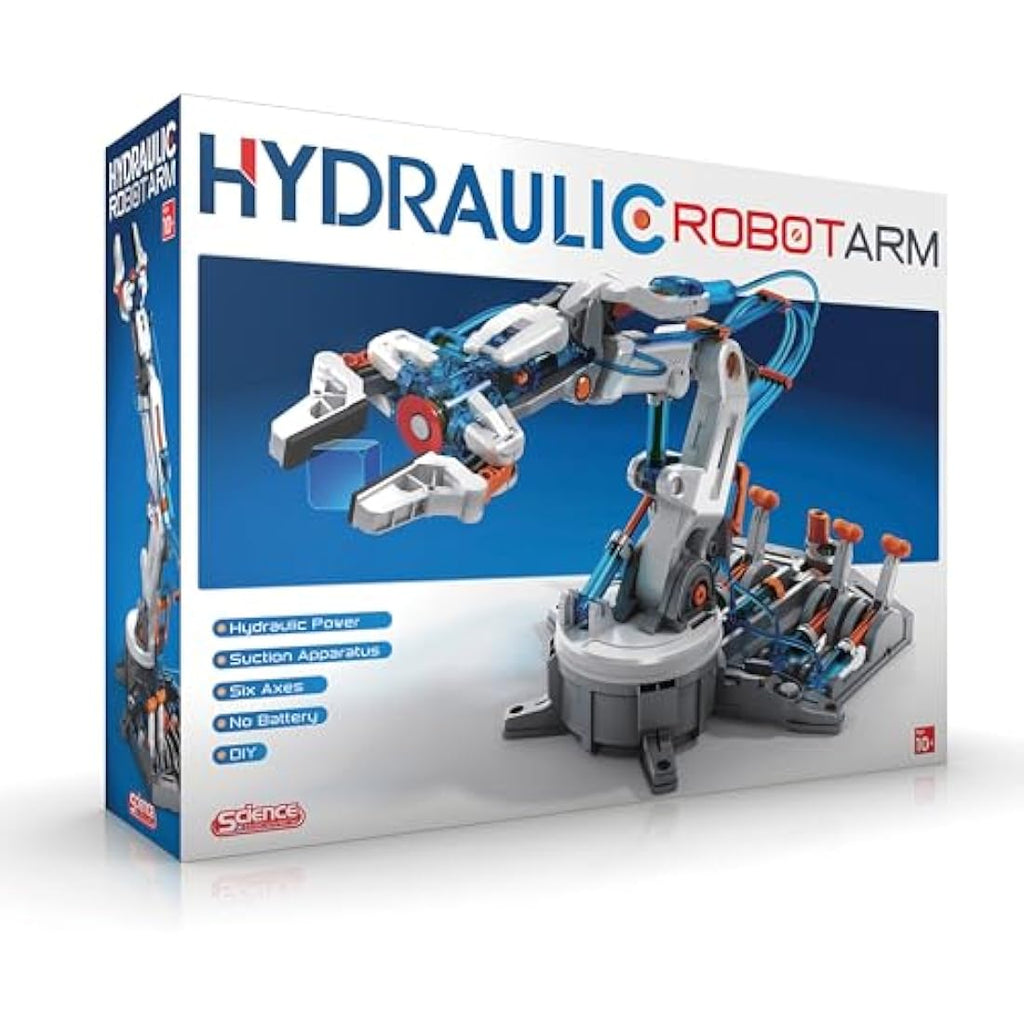 Construct & Create Hydraulic Robot Arm DIY STEM Construction Kit