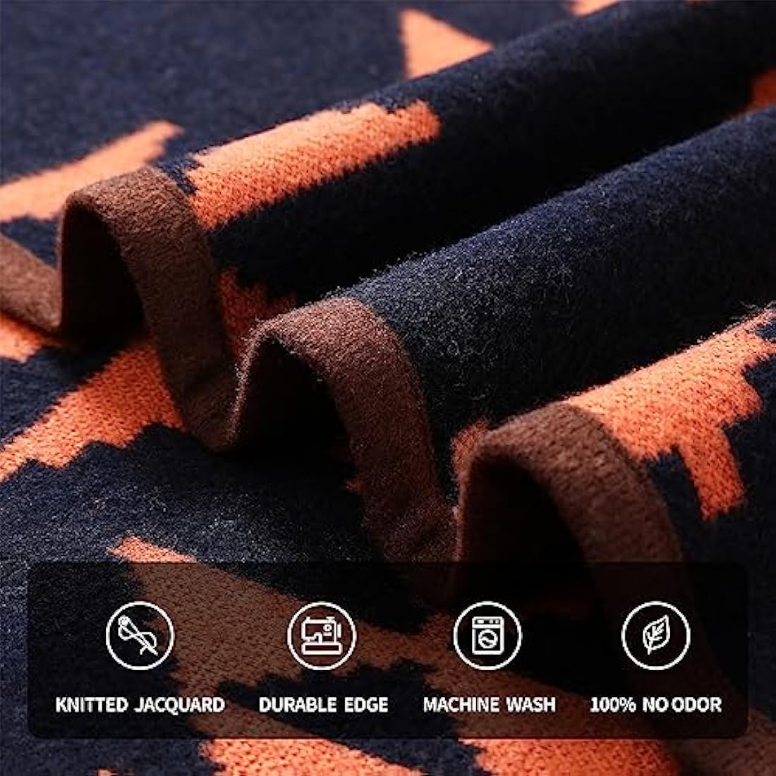 ACUSHLA Merino Wool Throw Blanket | Large Washable Thermal Camping Blanket