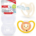 NUK Space Baby Dummy | 18-36m Silicone Soothers for Sensitive Skin
