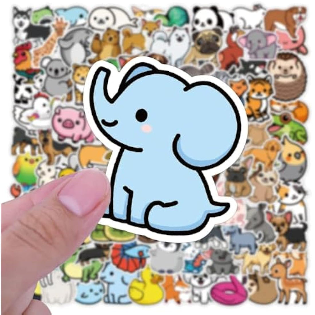 Animal Stickers | 200PCS Waterproof Vinyl Kawaii Decals