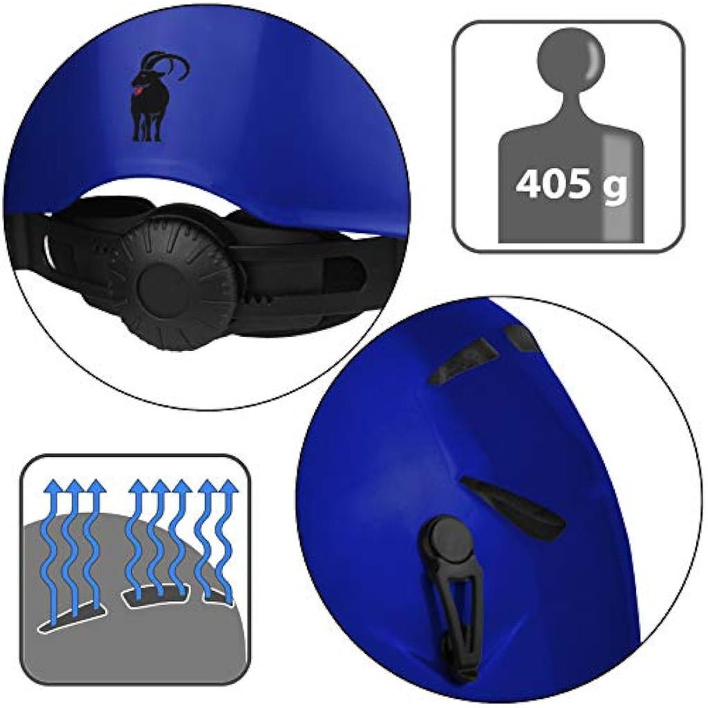 ALPIDEX Climbing Helmet – Universal EN12492 Safety Gear for Adults