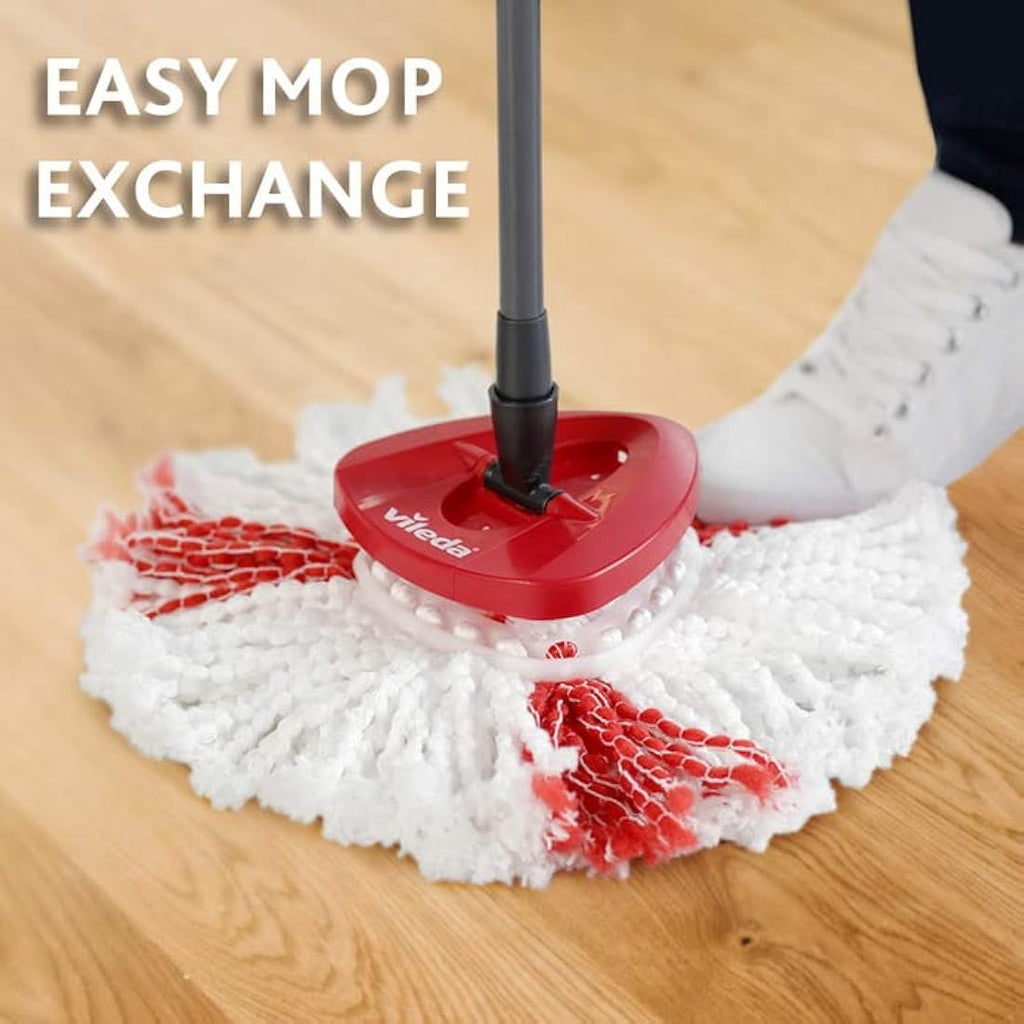 Vileda Turbo Spin Mop and Bucket Set | Microfibre Floor Cleaner