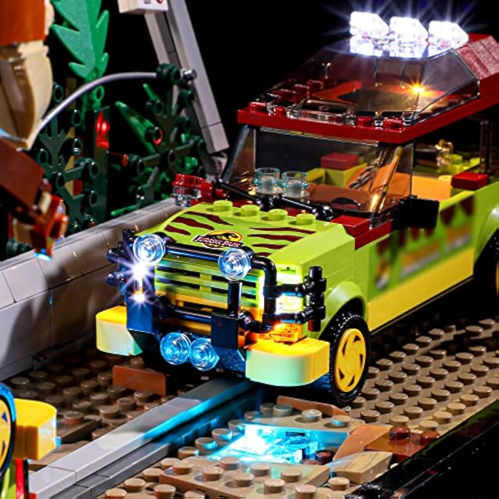 Briksmax LED Lighting Kit for Lego T. rex Breakout 76956 Model