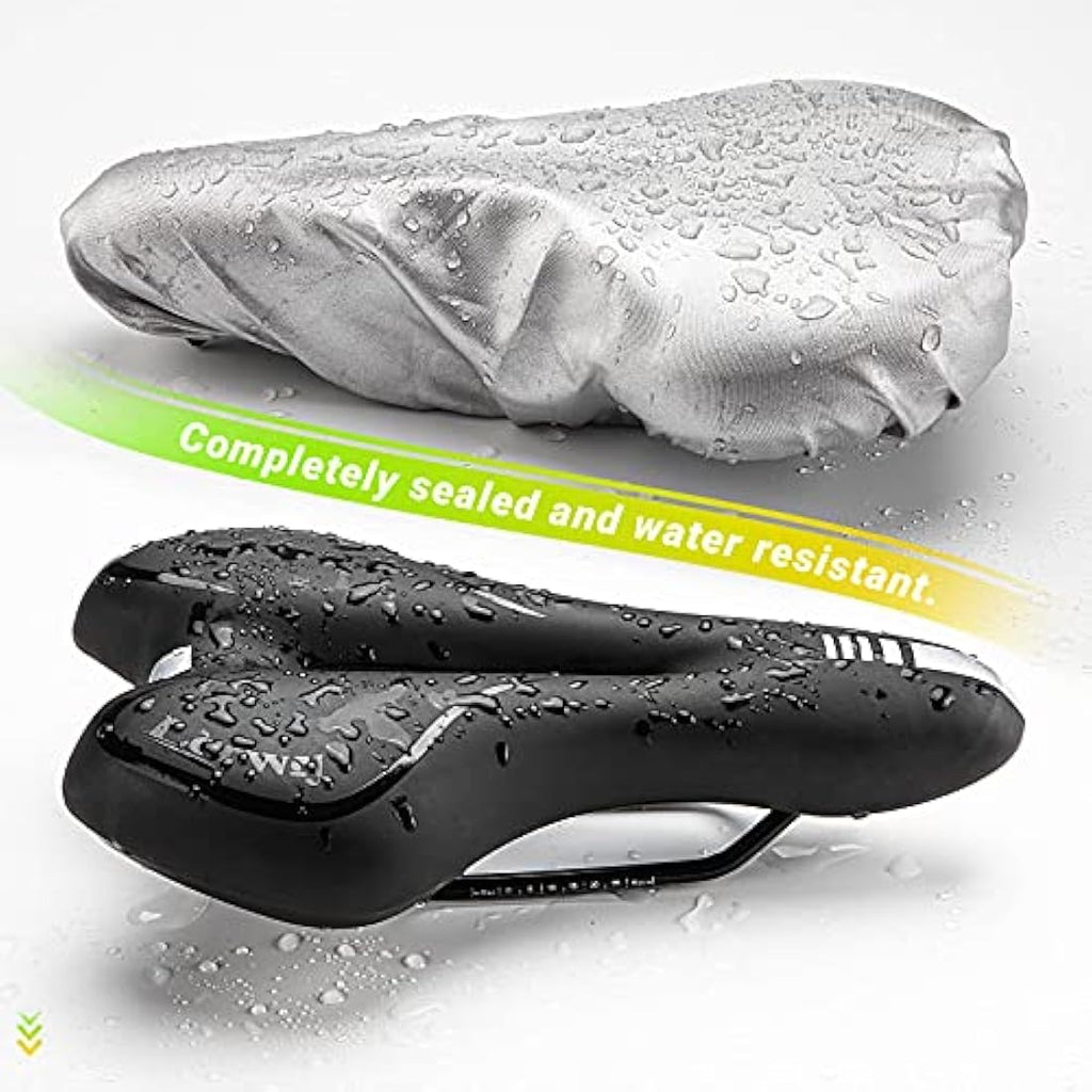 Jolof Store Mountain Bike Saddle | Waterproof Gel & Memory Foam Seat