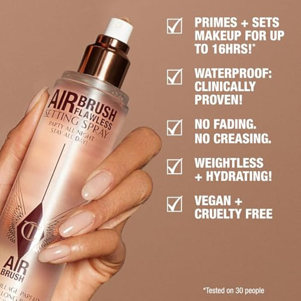 Charlotte Tilbury Airbrush Flawless Setting Spray - 100ml Hydrating Mist