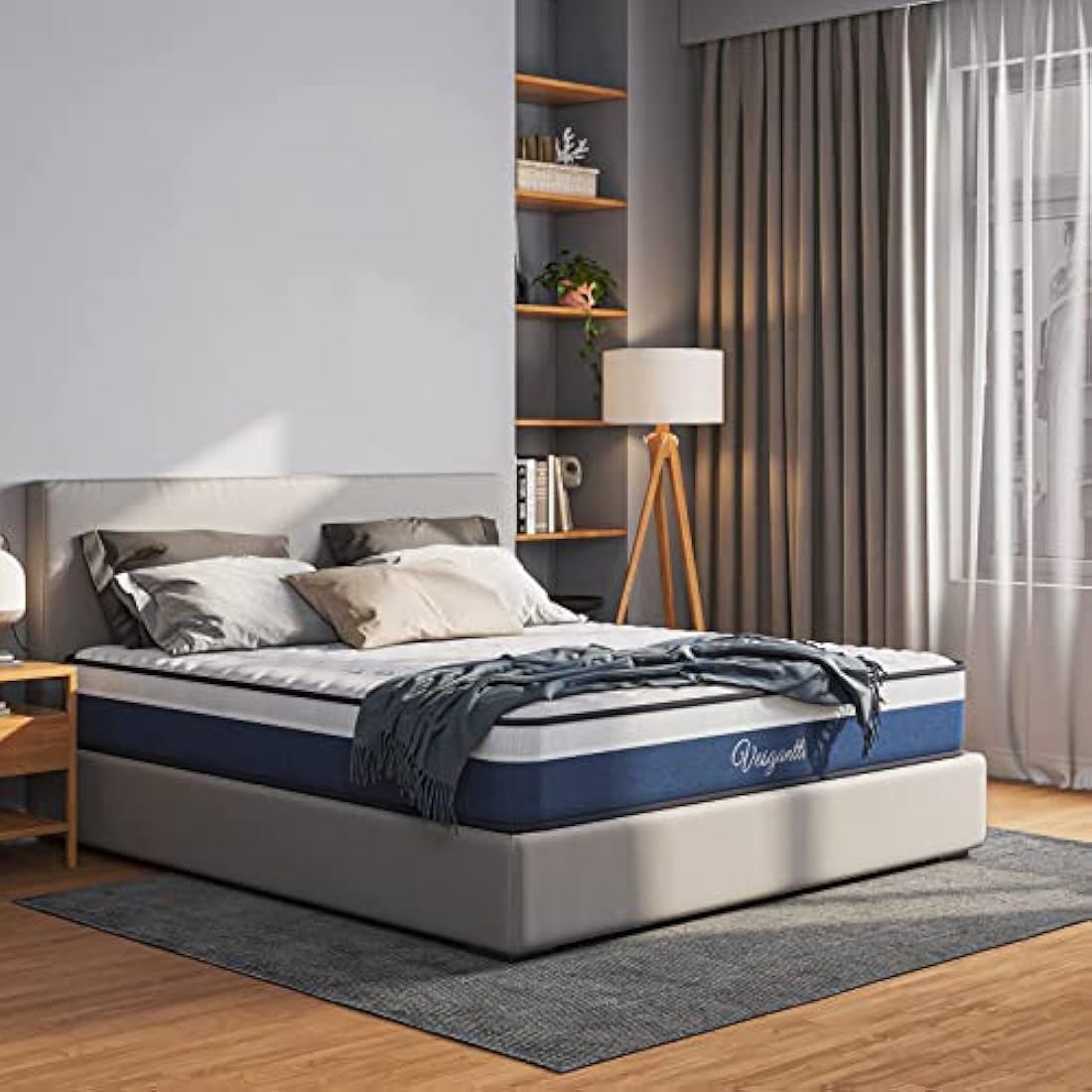 Vesgantti Single Mattress | 10 Inch Hybrid Memory Foam & Pocket Spring