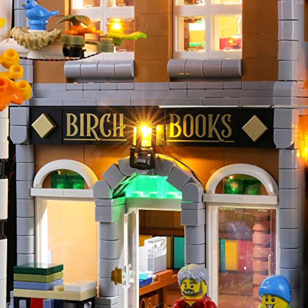 Briksmax LED Lighting Kit for LEGO 10270 Bookshop Building Model