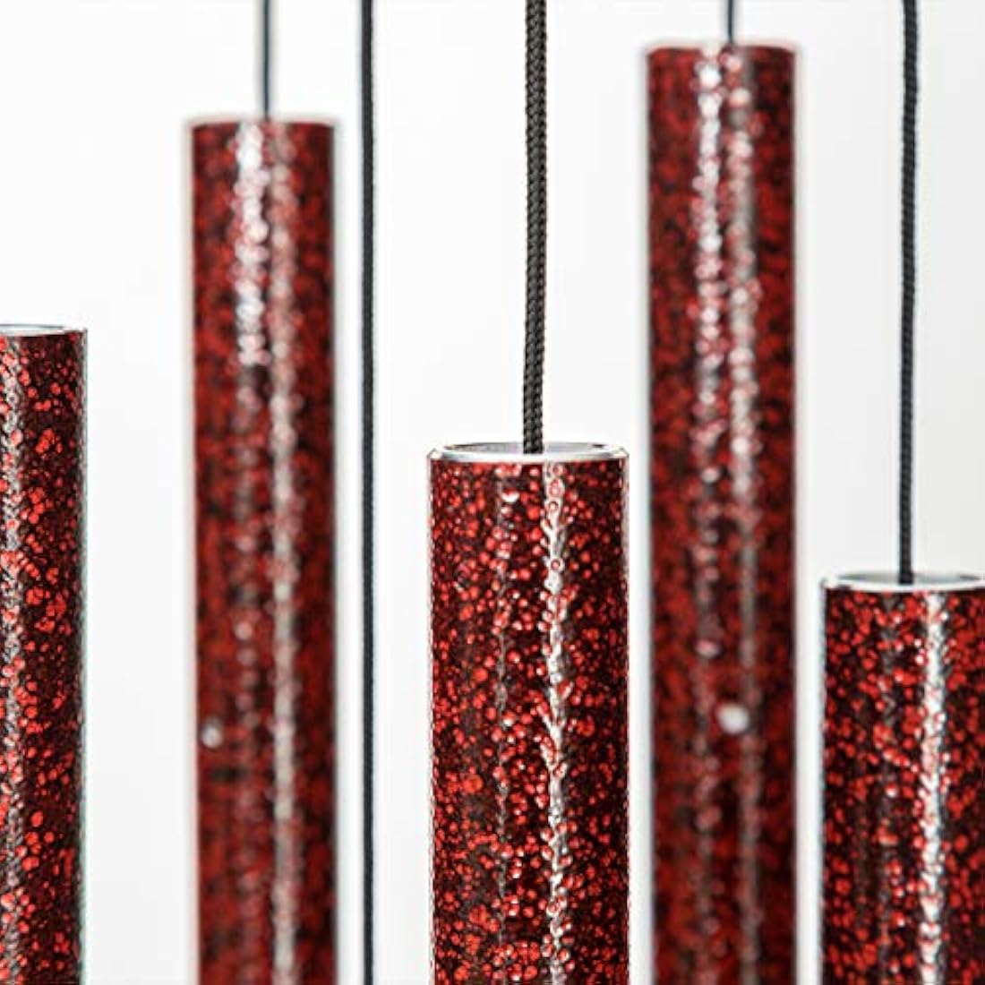 Corinthian Bells 27" Wind Chime - Ruby Splash Hand-Tuned Aluminum