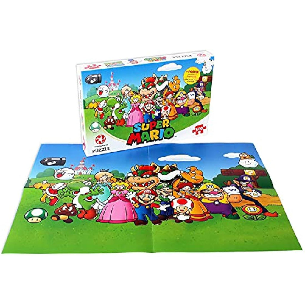 Super Mario & Friends 500 Piece Jigsaw Puzzle – Mario Kart Edition