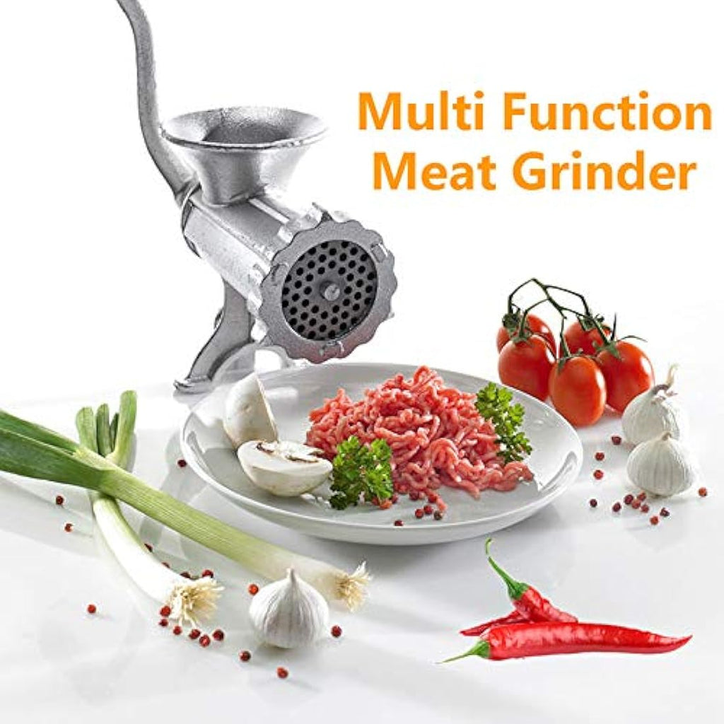 Jolof Store Manual Meat Grinder – Aluminum Alloy Mincer & Sausage Stuffer