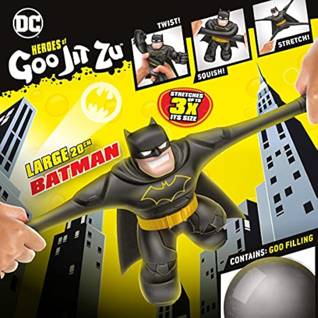 Goo Jit Zu DC Supagoo Batman – 8-Inch Jumbo Stretchy Action Figure