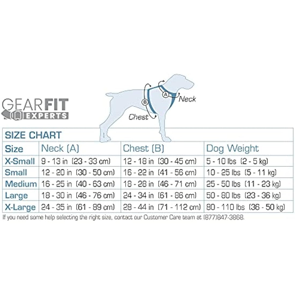 Kurgo Journey Air Dog Harness – Breathable Active Gear, Coral, Large