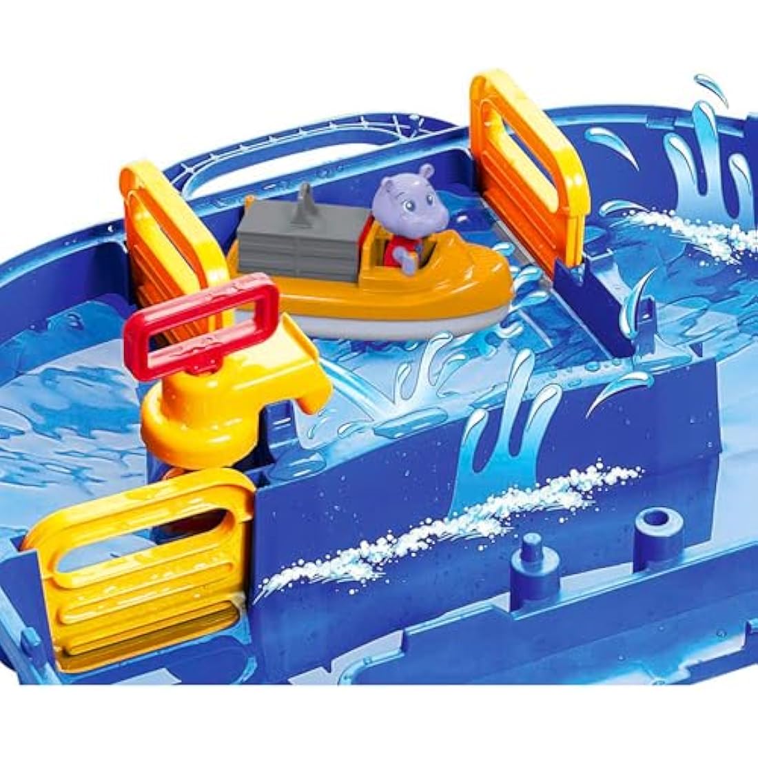 BIG AquaPlay AmphieWorld Waterway Set | 79-Piece Outdoor Water Toy
