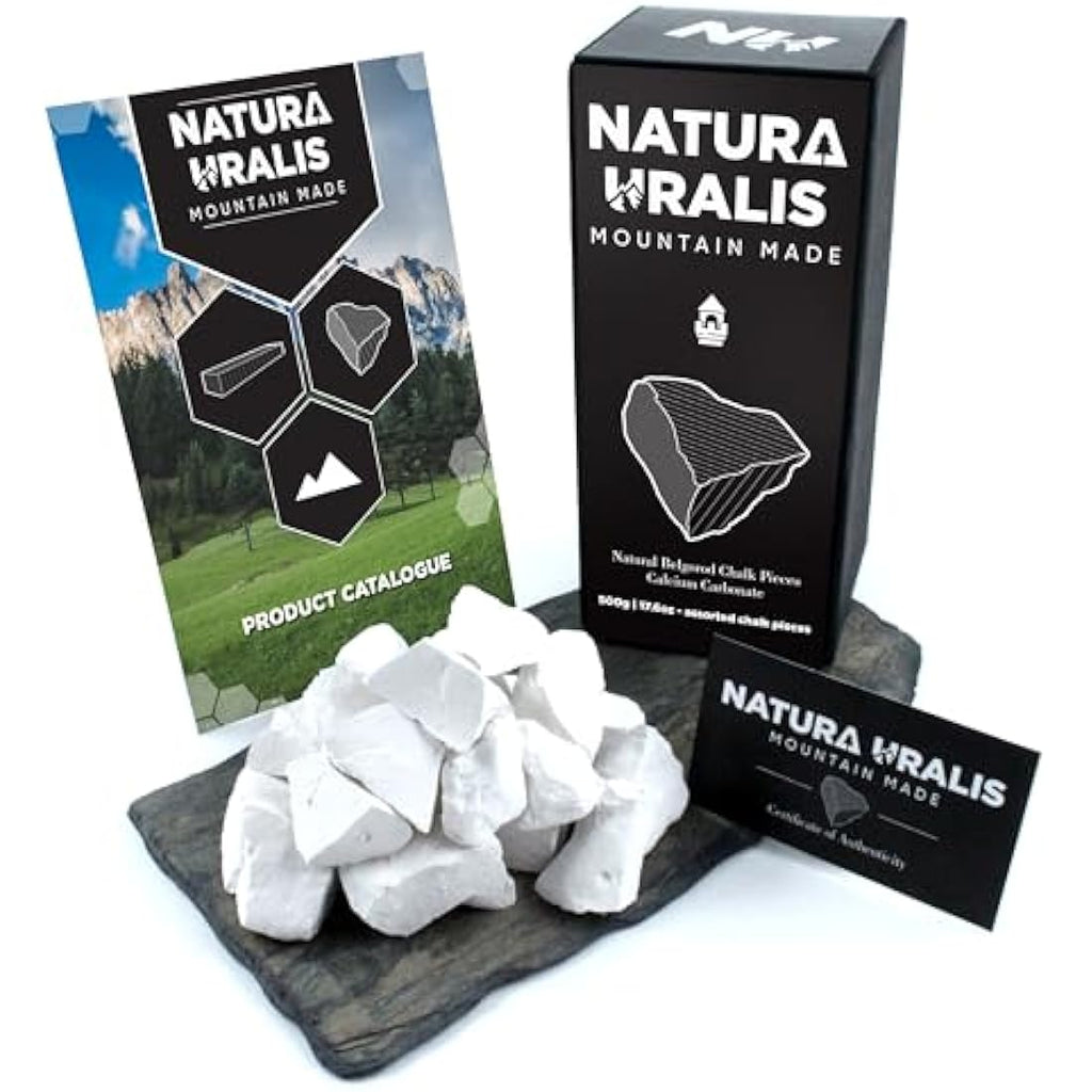Natura Uralis Belgorod Chalk Chunks – 500g Natural Edible White Chalk
