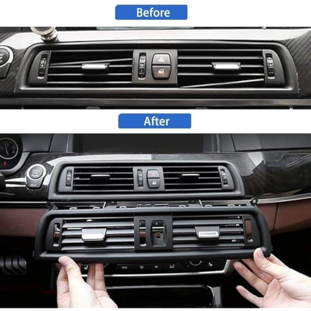 TTCR-II Center Console Air Vent Grille for BMW 5 Series F10 F11 2010-2016