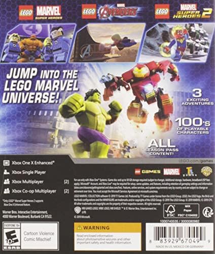 Lego Marvel Collection for Xbox One - Action Adventure Superhero Games