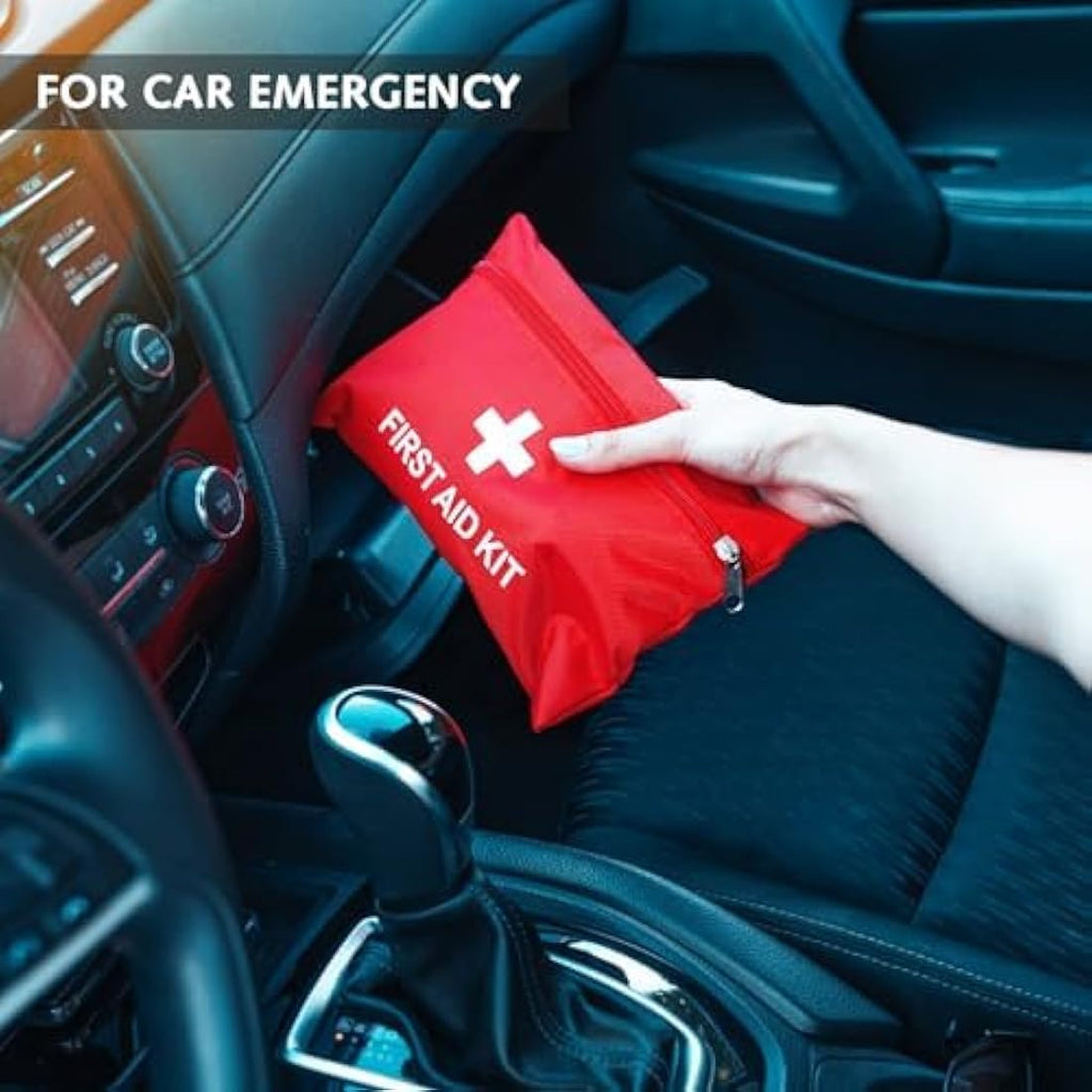 Jolof Store Mini First Aid Kit – 74 Piece Portable Medical Bag for Travel