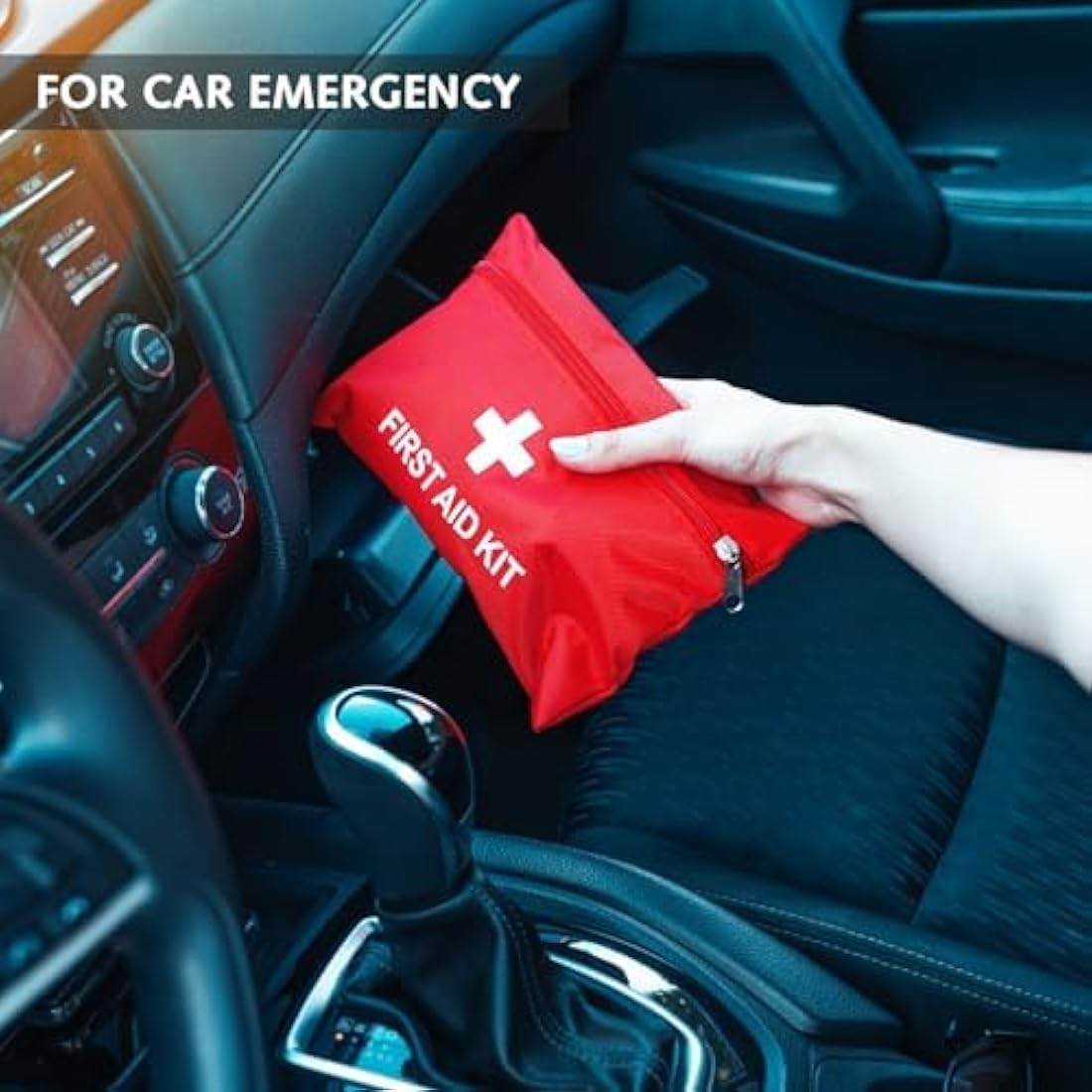 Jolof Store Mini First Aid Kit – 74 Piece Portable Medical Bag for Travel