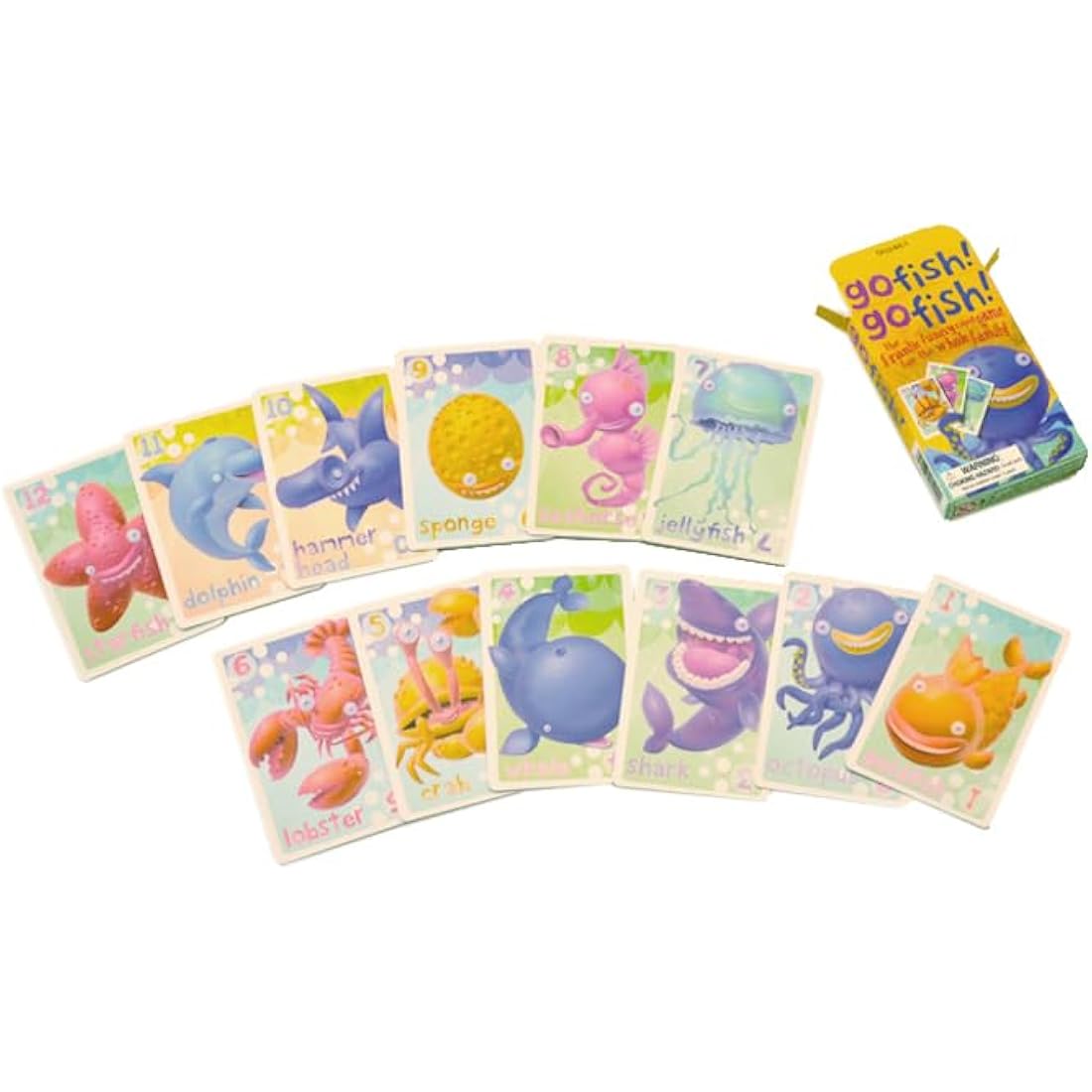 Go Fish Card Game by House of Marbles – Educational Travel Toy