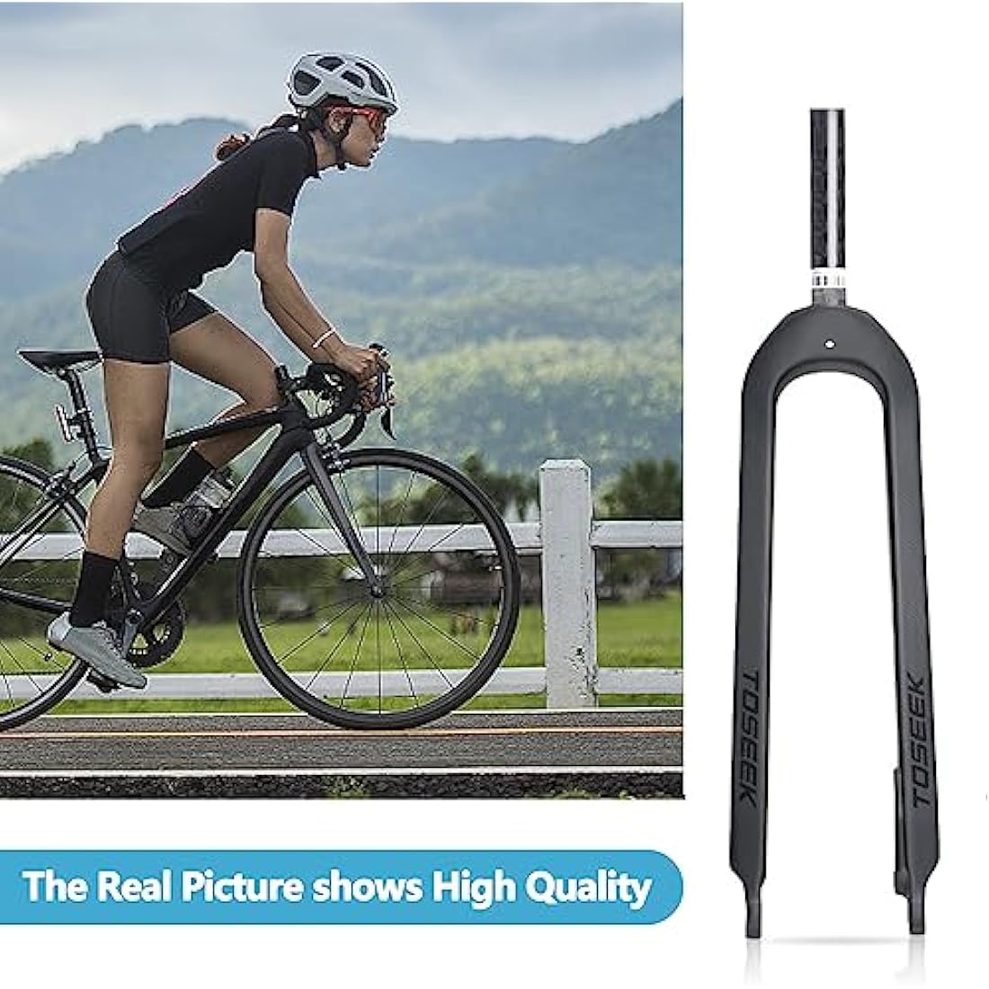 Splumzer MTB Fork | Full Carbon Fiber 26/27.5/29" Straight Tube