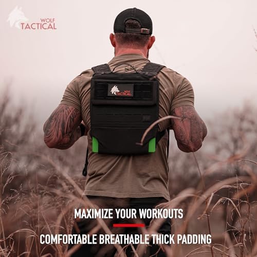 Wolf Tactical Weighted Rucking Backpack for Weight Plates |