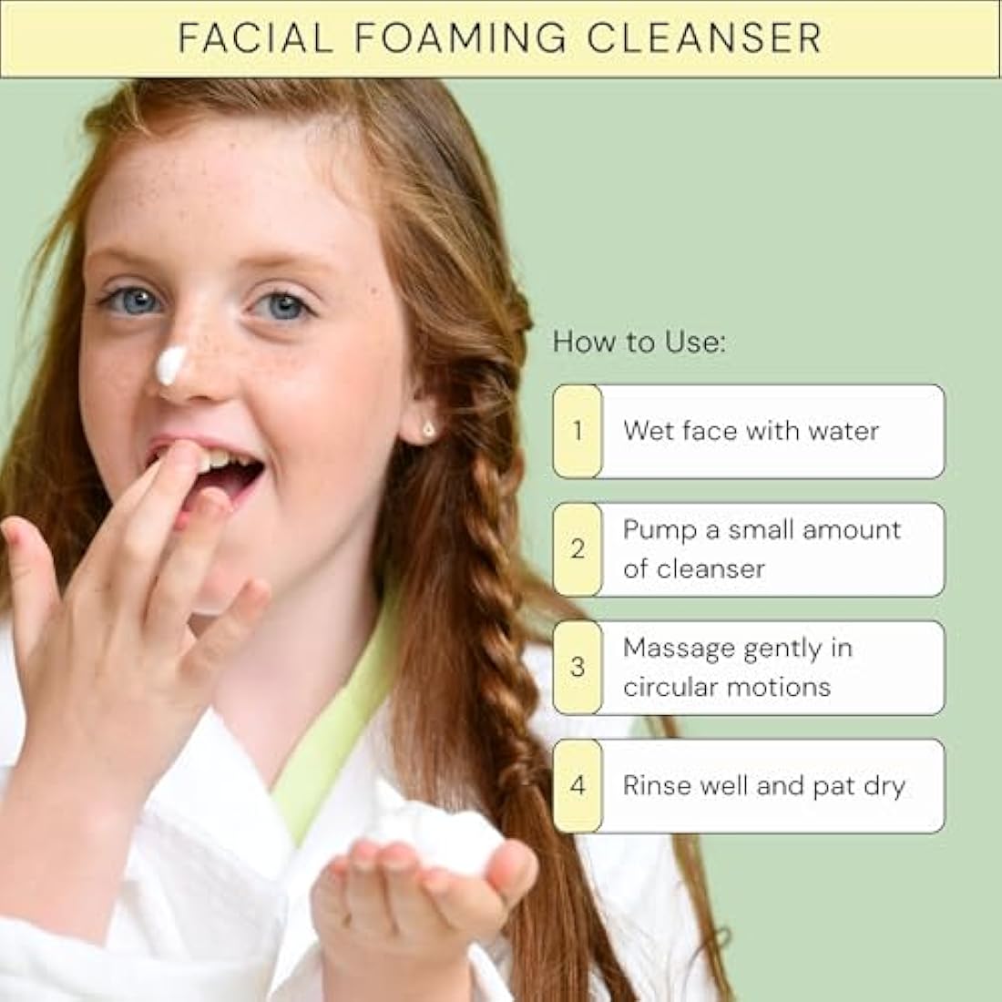 Lav Kids Skincare Bundle - Natural Foaming Cleanser & Face Moisturiser