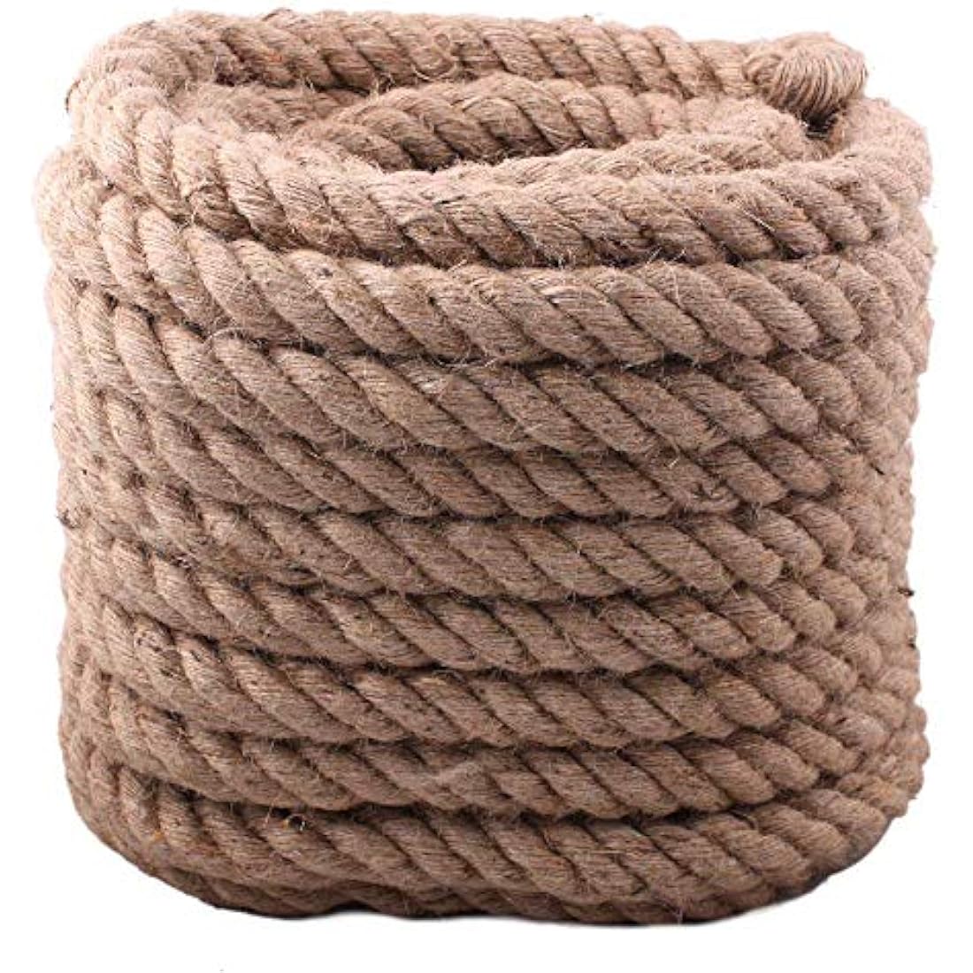 26mm Jute Rope – 20m Heavy Duty 4-Strand Garden Decking Cord