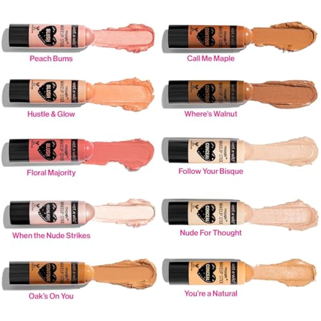 Wet n Wild MegaGlo Cream Blush Makeup Stick - Peach Bums, Blendable
