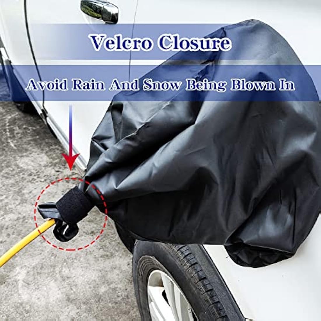 LZSTEC Magnetic EV Charger Port Cover – All-Weather Waterproof Shield